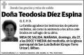 DIEZ ESPINA,TEODOSIA