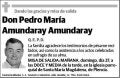 AMUNDARAY AMUNDARAY,PEDRO MARIA
