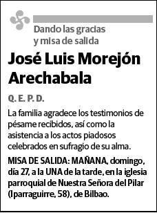 MOREJON ARECHABALA,JOSE LUIS