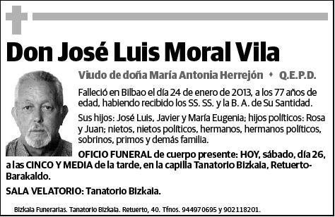 MORAL VILA,JOSE LUIS