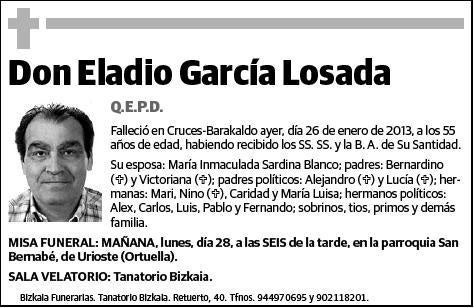 GARCIA LOSADA,ELADIO