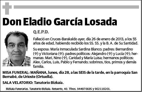 GARCIA LOSADA,ELADIO