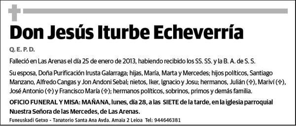 ITURBE ECHEVERRIA,JESUS