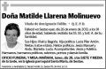 LLARENA MOLINUEVO,MATILDE