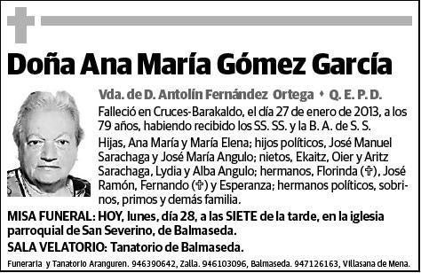 GOMEZ GARCIA,ANA MARIA