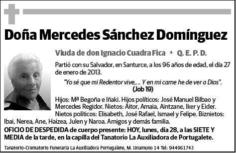 SANCHEZ DOMINGUEZ,MERCEDES