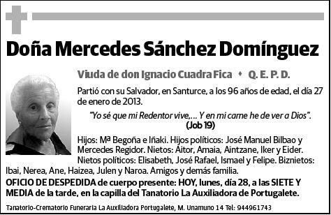 SANCHEZ DOMINGUEZ,MERCEDES