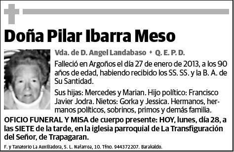 IBARRA MESO,PILAR