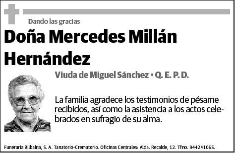 MILLAN HERNANDEZ,MERCEDES