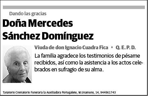 SANCHEZ DOMINGUEZ,MERCEDES