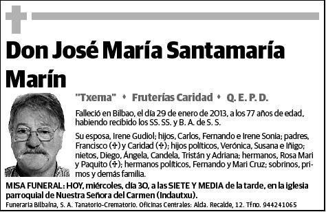 SANTAMARIA MARIN,JOSE MARIA