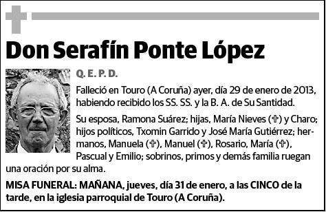 PONTE LOPEZ,SERAFIN