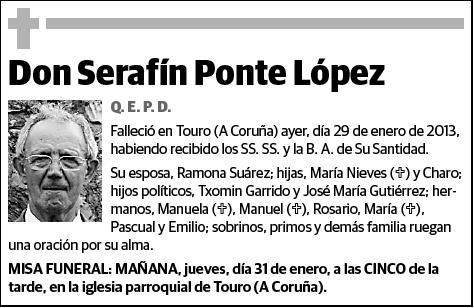 PONTE LOPEZ,SERAFIN