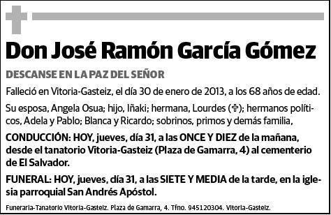 GARCIA GOMEZ,JOSE RAMON