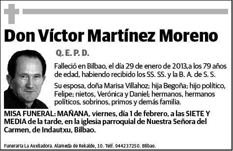 MARTINEZ MORENO,VICTOR