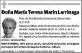 MARIN LARRINAGA,MARIA TERESA
