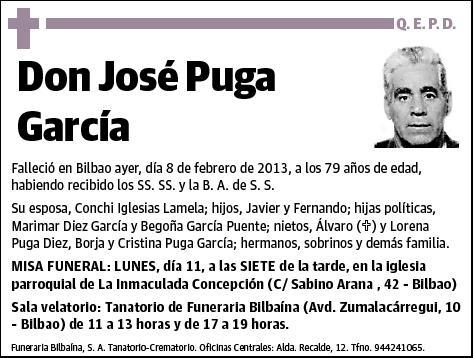 PUGA GARCIA,JOSE