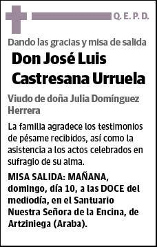 CASTRESANA URRUELA,JOSE LUIS