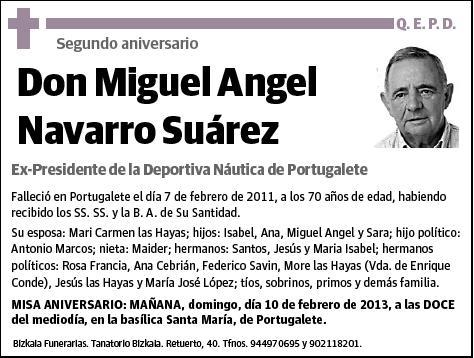 NAVARRO SUAREZ,MIGUEL ANGEL