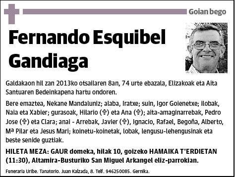 ESQUIBEL GANDIAGA,FERNANDO