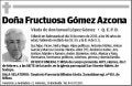 GOMEZ AZCONA,FRUCTUOSA