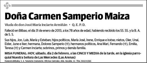 SAMPERIO MAIZA,CARMEN