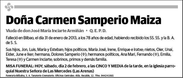 SAMPERIO MAIZA,CARMEN