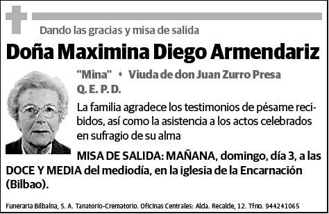 DIEGO ARMENDARIZ,MAXIMINA