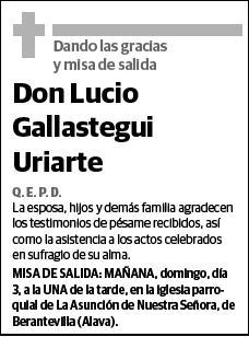 GALLASTEGUI URIARTE,LUCIO