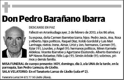 BARAÑANO IBARRA,PEDRO