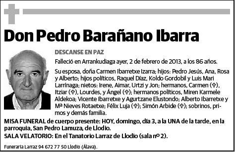 BARAÑANO IBARRA,PEDRO