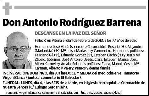 RODRIGUEZ BARRENA,ANTONIO