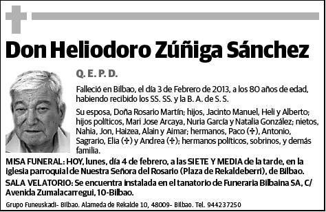 ZUÑIGA SANCHEZ,HELIODORO