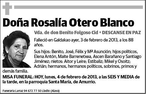 OTERO BLANCO,ROSALIA