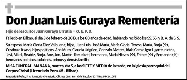 GURAYA REMENTERIA,JUAN LUIS