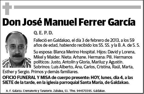 FERRER GARCIA,JOSE MANUEL