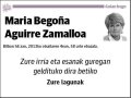 AGUIRRE ZAMALLOA,MARIA BEGOÑA