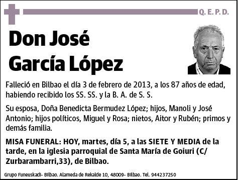 GARCIA LOPEZ,JOSE