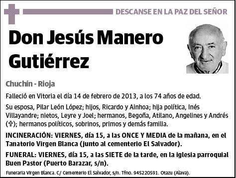 MANERO GUTIERREZ,JESUS