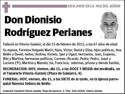 RODRIGUEZ PERIANES,DIONISIO