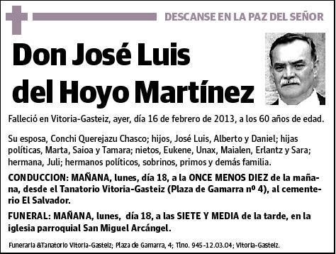 DEL HOYO MARTINEZ,JOSE LUIS