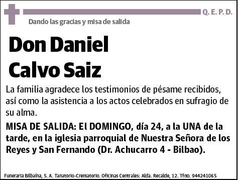 CALVO SAIZ,DANIEL