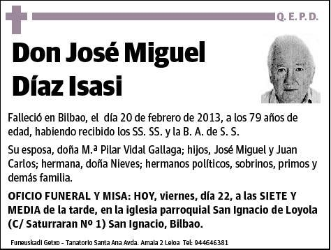 DIAZ ISASI,JOSE MIGUEL