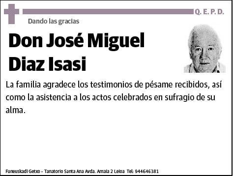 DIAZ ISASI,JOSE MIGUEL