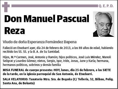 PASCUAL REZA,MANUEL