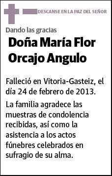 ORCAJO ANGULO,MARIA FLOR