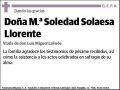SOLAESA LLORENTE,MARIA SOLEDAD
