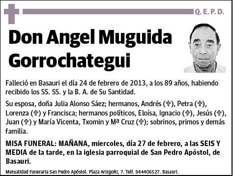 MUGUIDA GORROCHATEGUI,ANGEL