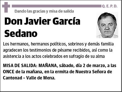 GARCIA SEDANO,JAVIER