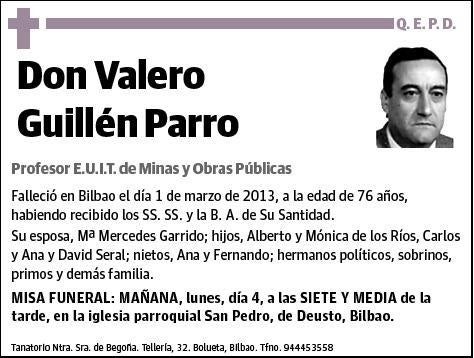 GUILLEN PARRO,VALERO